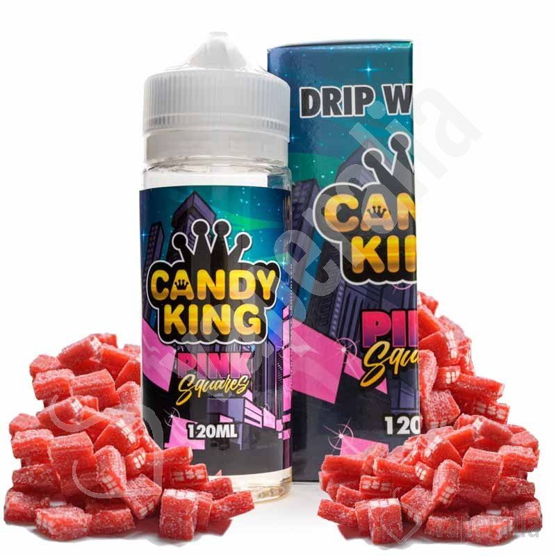 Pink Squares 100ml Candy King Vaperalia