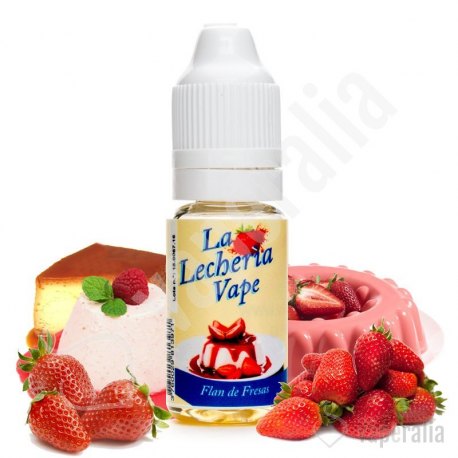 Aroma Flan de Fresas - La Lecherìa Vape