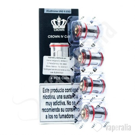 Resistencia para Crown IV UN2 Mesh Coil 4pcs - Uwell