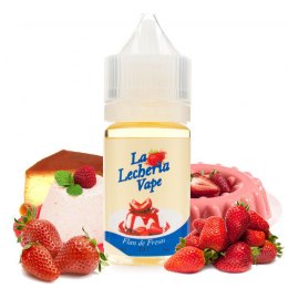 Aroma Flan de Fresas 30ml - La Lechería Vape