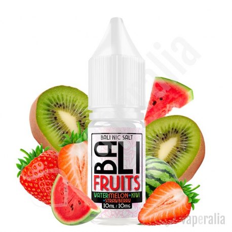 Watermelon + Kiwi + Strawberry 10ml - Bali Fruits Salts by Kings Crest