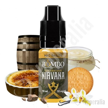 Nirvana - Golden Era Nic Salts by Bombo
