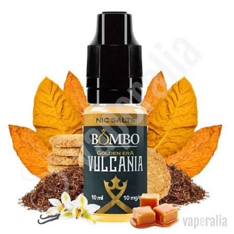 Vulcania - Golden Era Nic Salts by Bombo