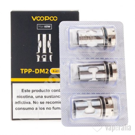 Resistencia TPP-DM2 (3pcs) - Voopoo