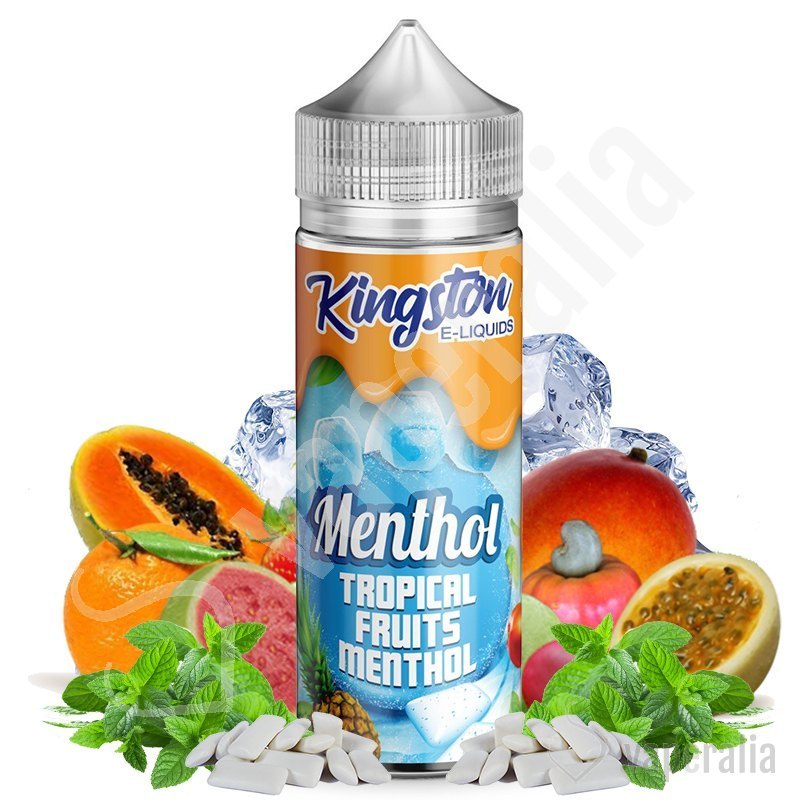 Tropical Fruits Menthol 100ml Kingston Eliquids Vaperalia