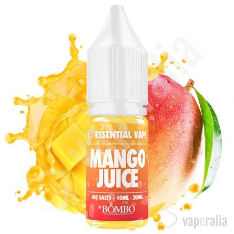 Mango Juice 10ml - Essential Vape Nic Salts by Bombo