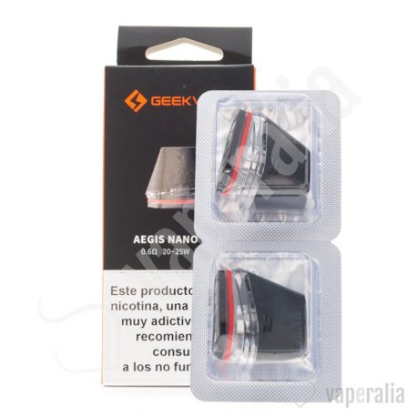 Pod para Aegis Nano 2ml (2pcs) - Geekvape