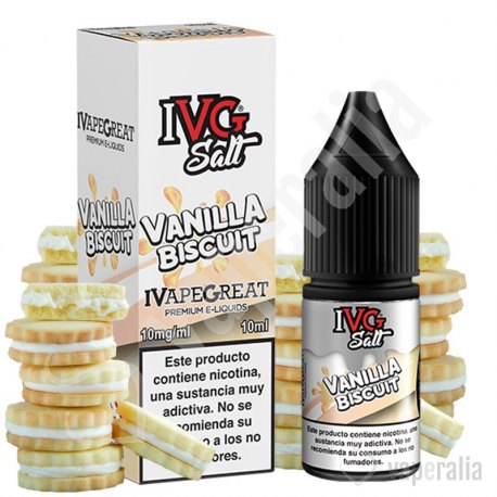 Vanilla Biscuit 10ml - IVG Salt
