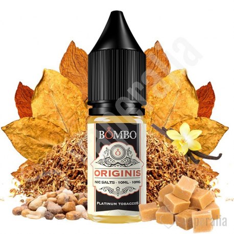 Originis 10ml - Platinum Tobaccos Nic Salts by Bombo
