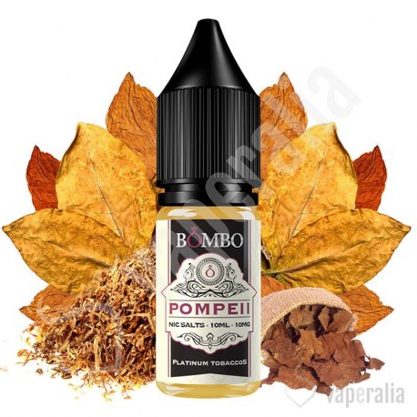 Pompeii 10ml - Platinum Tobaccos Nic Salts by Bombo