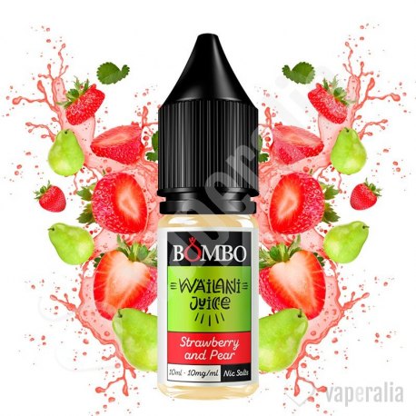 Strawberry and Pear 10ml - Wailani Juice Nic Salts by Bombo