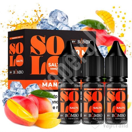 Mango Ice 3x10ml - Solo Salts by Bombo