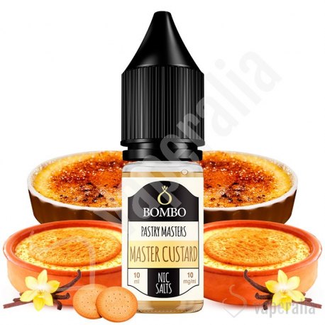 Master Custard 10ml - Pastry Masters Nic Salts by Bombo