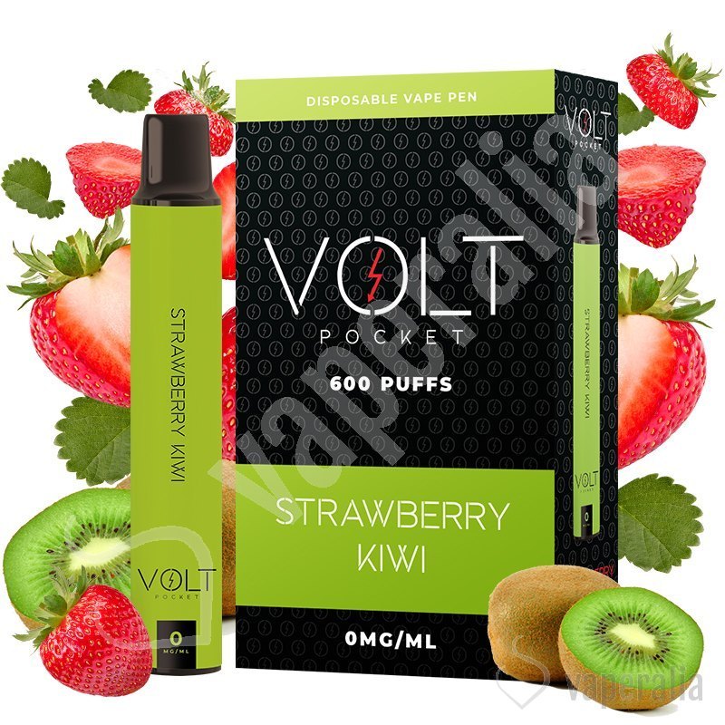 Pod desechable Strawberry Kiwi 600puffs Volt Pocket Vaperalia
