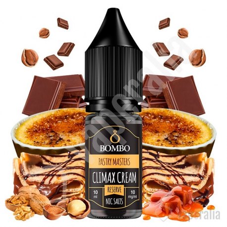 Climax Cream 10ml - Pastry Masters Nic Salts by Bombo