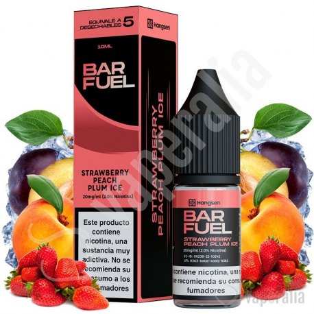 Strawberry Peach Plum Ice 10ml - Bar Fuel by Hangsen