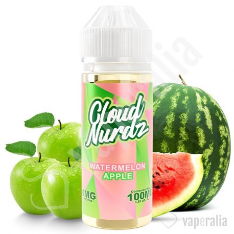 Watermelon Apple 100ml - Cloud Nurdz - Vaperalia