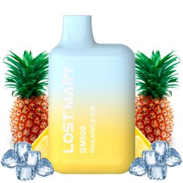 Pod desechable Pineapple Ice 600puffs - Lost Mary BM600