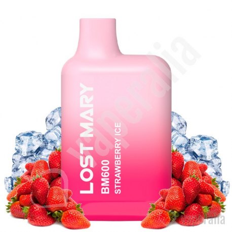 Pod desechable Strawberry Ice 600puffs - Lost Mary BM600