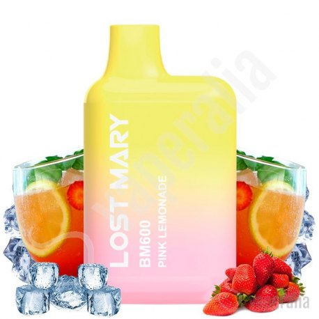Pod desechable Pink Lemonade 600puffs - Lost Mary BM600