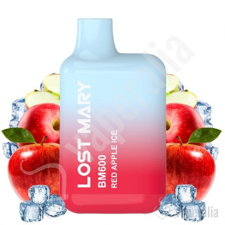 Pod desechable Red Apple Ice 600puffs - Lost Mary BM600