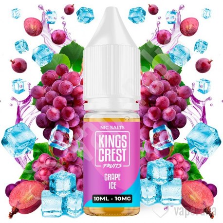Grape Ice 10ml - Kings Crest Salts