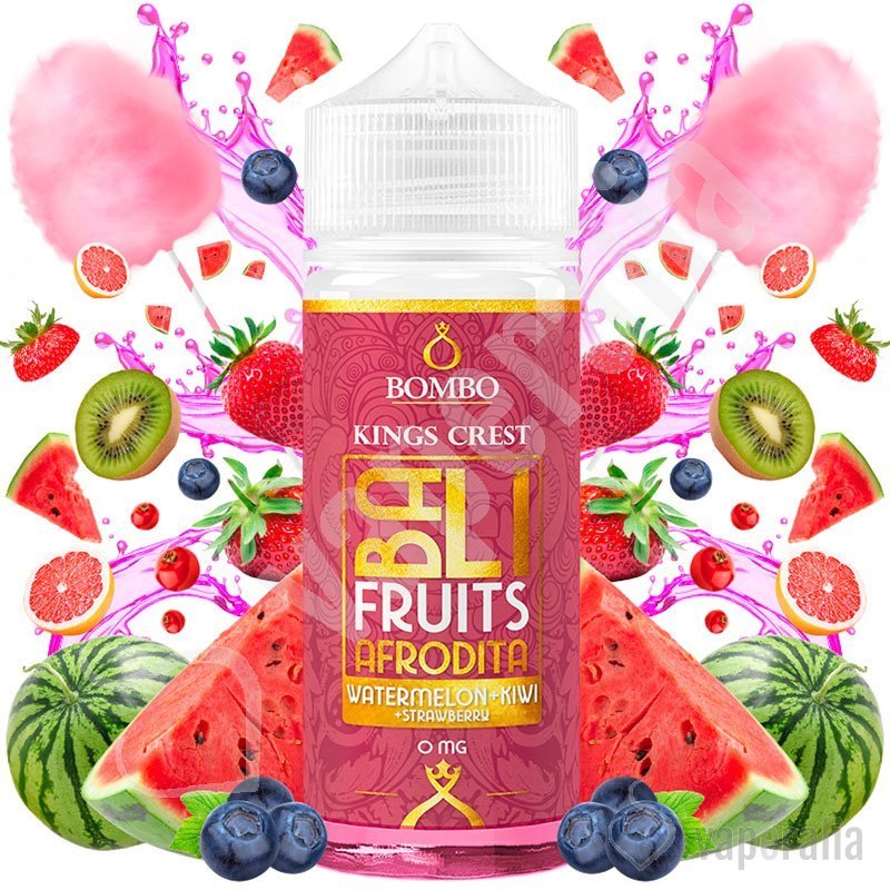 WKS + Afrodita 100ml Bali Fruits by Kings Crest & Bombo Vaperalia
