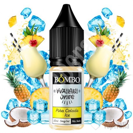 Piña Colada Ice 10ml - Wailani Juice Nic Salts by Bombo