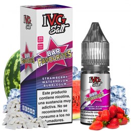 Strawberry Watermelon Bubblegum 10ml - IVG Salt