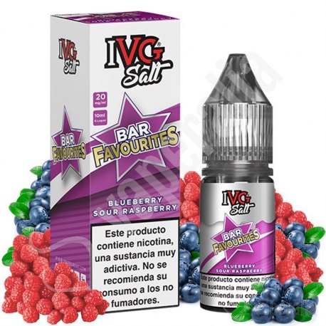 Blueberry Sour Raspberry 10ml - IVG Salt