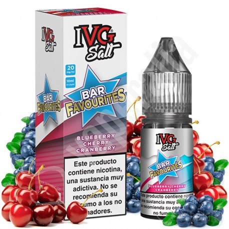 Blueberry Cherry Cranberry 10ml - IVG Salt