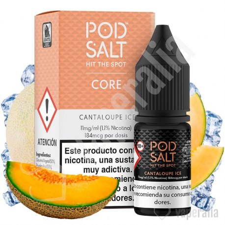 Cantaloupe Ice 10ml - Pod Salt Core