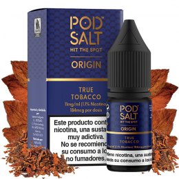True Tobacco 10ml - Pod Salt Origin