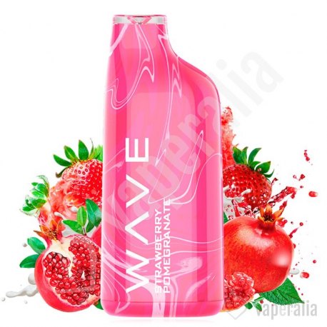 Pod desechable Strawberry Pomegranate 800puffs - Bud Vape Wave 800