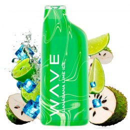Pod desechable Guanabana Lime Ice 800puffs - Bud Vape Wave 800
