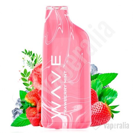 Pod desechable Strawberry Mint 800puffs - Bud Vape Wave 800