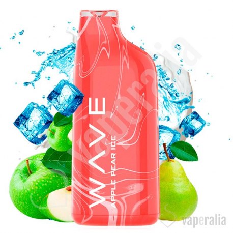 Pod desechable Apple Pear Ice 800puffs - Bud Vape Wave 800
