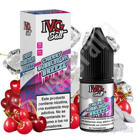 Cherry Bubblegum Breeze 10ml - IVG Salt