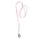 Lanyard de tela con anillo de silicona V1
