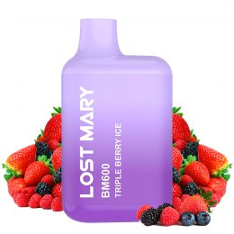 Pod desechable Triple Berry Ice 600puffs - Lost Mary BM600