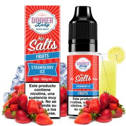 Strawberry Ice 10ml - Dinner Lady Salts