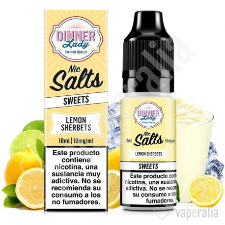 Lemon Sherbets 10ml - Dinner Lady Salts