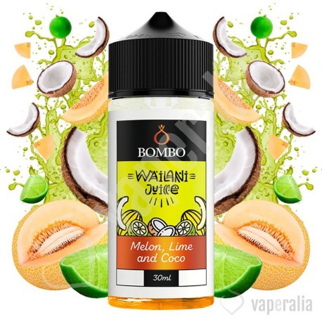Aroma Melon, Lime and Coco 30ml (Longfill) - Wailani Juice by Bombo