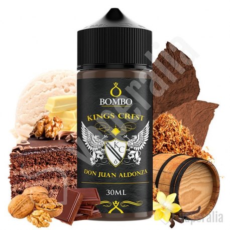 Aroma Don Juan Aldonza 30ml (Longfill) - Kings Crest & Bombo