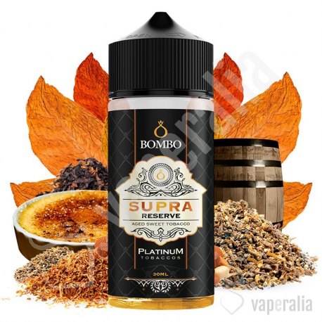 Aroma Supra Reserve 30ml (Longfill) - Platinum Tobaccos by Bombo