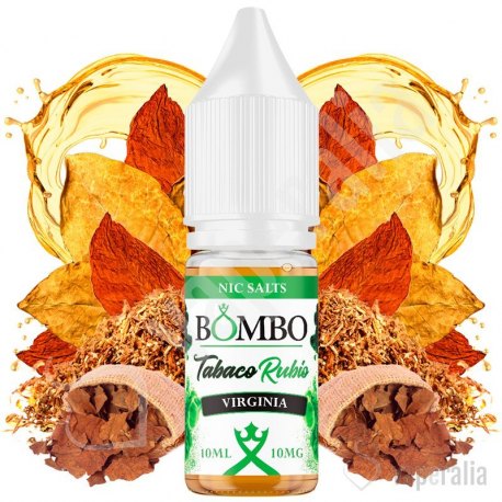 Tabaco Rubio Virginia 10ml - Platinum Tobaccos Nic Salts by Bombo