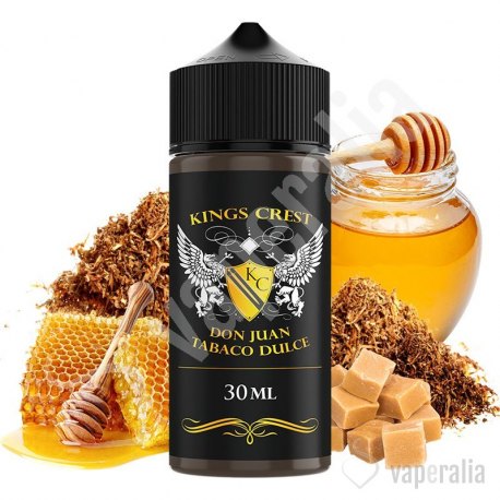 Aroma Don Juan Tabaco Dulce 30ml (Longfill) - Kings Crest