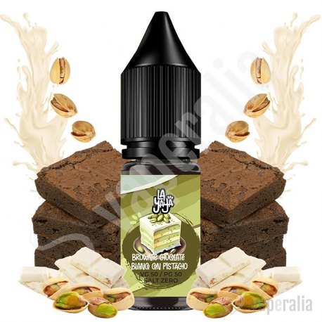 Brownie chocolate blanco con pistacho 10ml - La Yaya