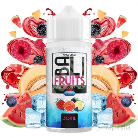 Aroma Watermelon + Melon + Berries Ice 30ml (Longfill) - Bali Fruits by Kings Crest