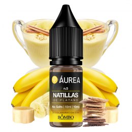 Nº5 Natillas de Plátano 10ml - Aurea Nic Salts